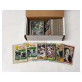 Baseball Card Collection in Storage Box Featuring Mark McGwire, Barry Bonds, Tony Gwynn