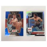 (2) 2022 Panini Select Matt Hughes #148 Premier Level & 2023 Panini Donruss Optic Matt Hughes #100 Lot
