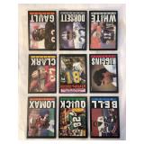1985 Topps Football (9 Cards) Lot Including Charlie Joiner Record Breaker, Tony Dorsett, and John Riggins