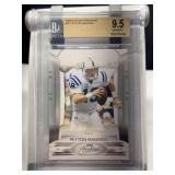 2009 Playoff Prestige #42 Peyton Manning BGS 9.5 Gem Mint