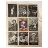 (9) 2002 Leaf The Living Legend Pete Rose Partial Set and 1980 Topps Pete Rose #200