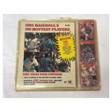 1989 Score Superstars Baseball 100-Card Collector Set and Book Value Pack
