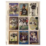 (9) Randy Moss Football Card Collection