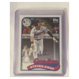 2024 Topps 1989 Topps Baseball 35th Anniversary Autograph Steven Kwan 89BA-SK