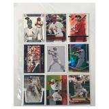 (9) Albert Pujols St. Louis Cardinals Baseball Card Collection