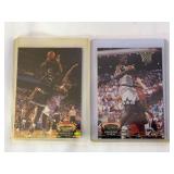 (2) 1992 Topps Stadium Club Shaquille O'Neal #247 Rookie Card and #201 Members Choice Card