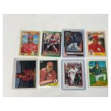 (8) St. Louis Cardinals Legends Baseball Card Collection