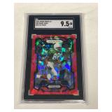 2024 Panini Prizm Draft Picks #83 Randy Moss Red Ice Prizm Parallel SGC 9.5
