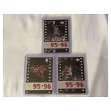 (3) 1998 Upper Deck MJ Timeframe 23 Michael Jordan