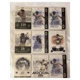 (9) 2008 Topps Moments & Milestones Baseball Card Lot Serial Numbered /150