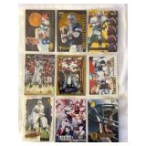 (9) Troy Aikman Football Card Collection