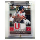 2008 Upper Deck First Edition J.D. Drew UD Jersey Relic Card UDFE-JD