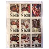 1995 Topps USA Basketball Women's National Team Profiles (9 Card) Lot Including Sheryl Swoopes, Lisa Leslie, and Rebecca Lobo