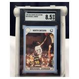 1990 Collegiate Collection #89 Michael Jordan SGC 8.5