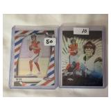 (2) 2024 Panini Prizm #309 Bo Nix Rookie & 2024 Panini Illusions #22 Bo Nix Rookie Lot