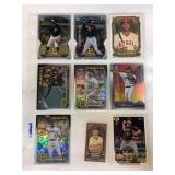 (9)  Topps Bowman Chrome and Allen & Ginter Baseball Card Collection