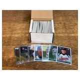 Topps Bowman Chrome Baseball Card Lot in Storage Box