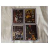 (4) Shaquille O'Neal Basketball Cards: 1999 Fleer Tradition #51, 1998 SkyBox Z-Force #196, 1994 Upper Deck Pro View #32, 1992 Classic Four Sport #318