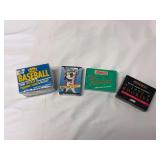 (4) Assorted Baseball Trading Card Sets: 1990 Fleer Update, 2003 MLB Showdown Draft Pack, 1991 Donruss The Rookies, 1992 Pinnacle Rookies