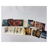 Mixed Lot of Assorted Non-Sports Trading Cards and Stickers