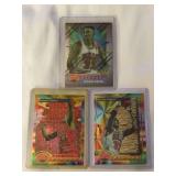 1993-94 Topps Finest Scottie Pippen Lot of 3 Cards #75, #105, #208