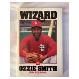 Ozzie Smith Signed Wizard Book with SGC Authentication