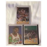 (3) 1999-00 Ron Artest Rookie Card Lot Topps Stadium Club Chrome #146, SkyBox Premium #116, SkyBox Metal #159)