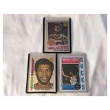 (3) Kareem Abdul-Jabbar Topps Chrome Basketball Card Lot