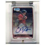 2012 Bowman Chrome Chase Davidson Autograph Rookie Card BCA-CD