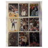 (9) Shaquille O'Neal Basketball Card Collection