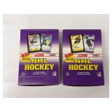 (2) 1991 Score NHL Hockey Trading Card Wax Box Set