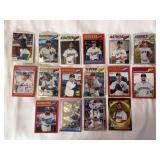 (16) 2025 Topps Heritage and Chrome Baseball Card Collection