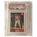 2019 Panini Chronicles Score De'Andre Hunter #601 Red Parallel Rookie PSA 9