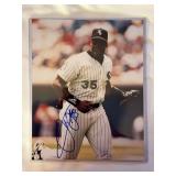 Frank Thomas Signed Chicago White Sox Photograph
