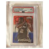 2014 Panini Prizm Kawhi Leonard #46 Red/White/Blue Pulsar Prizm Parallel PSA 9