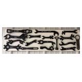 Collection of Assorted Implement Wrenches
