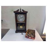 Alaron Mantle Clock with Accessories