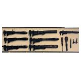 Collection of Wrenches and Screwdrivers