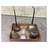 Case Eagle Emblem and Oil Cans