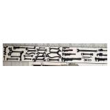 Collection of Cast Iron Wrenches