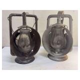 Two C.T. Ham and Shapleigh Hardware Lanterns