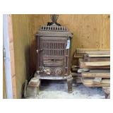 Cast Iron Hot Blast Wood Burning Stove