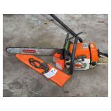 Stihl 034 AV Super Chainsaw with Accessories