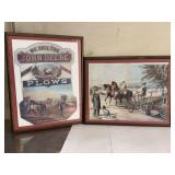 Framed John Deere Advertising Prints