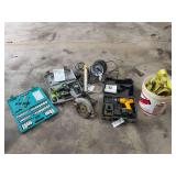 Skilsaw Circular Saw, Allied Socket Set, Drills and More