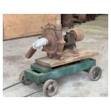 Fairbanks Morse Pump on Custom Cart
