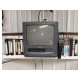Collection of VHS Tapes Including John Deere and Tractor Related Content. TV is included.