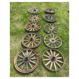 (10) Ford Model T Wheels