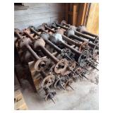 (8) Ford Model T Rear Axles 3rd Row From Top