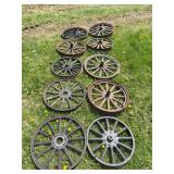 (10) Ford Model T Wheels